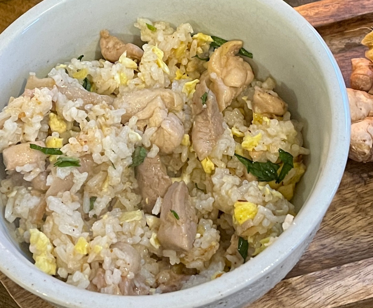 Ginger Mint Fried Rice