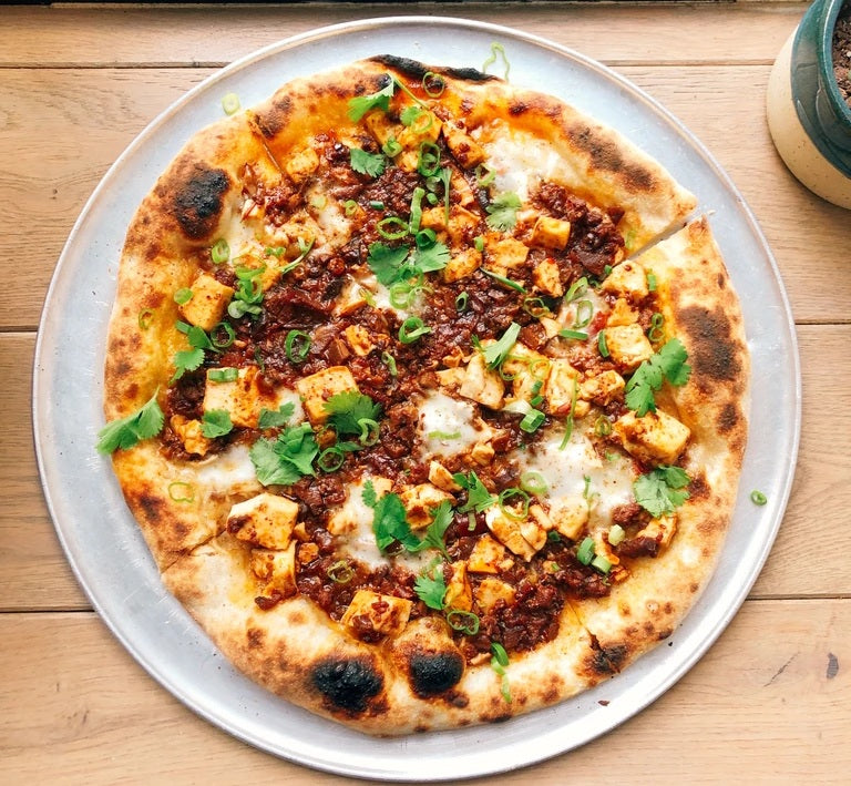 Mapo Tofu Pizza